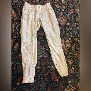 Lululemon White Joggers